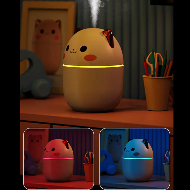 Cute Cat Panda Humidifier 250ml